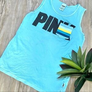 Sweet VS PINK graphic logo tank-summer ready